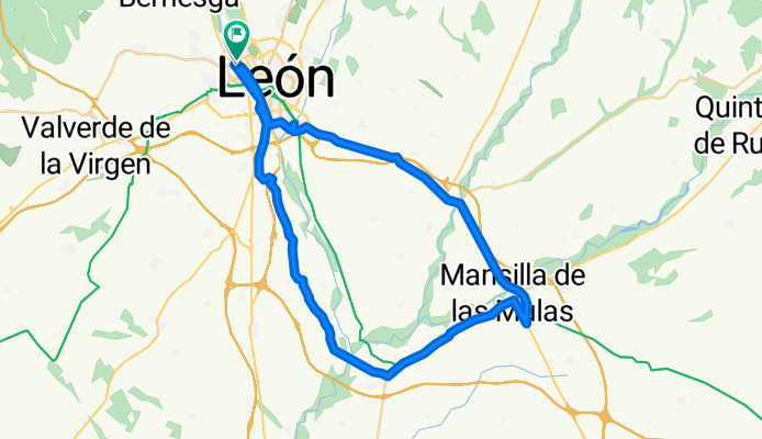 De Avenida San Ignacio de Loyola a Travesía General Gutiérrez Mellado