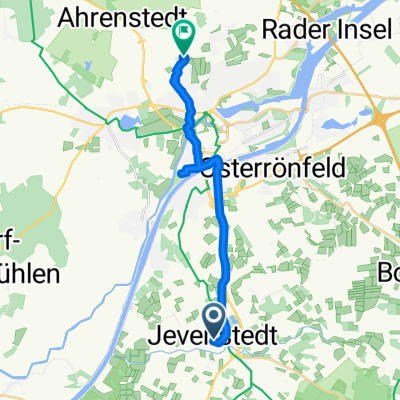 Neue Schulstraße, Jevenstedt nach Marienburger Straße, Rendsburg