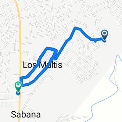 19.041, -70.141 a 19.037, -70.149