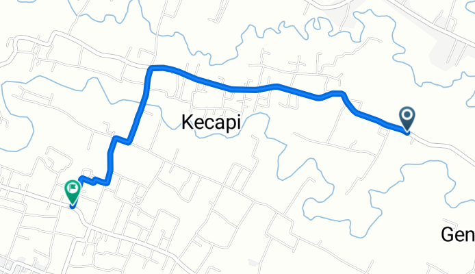 Jalan Moliki to 9MRX+GH3