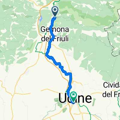 From Tarvisio to Venzone