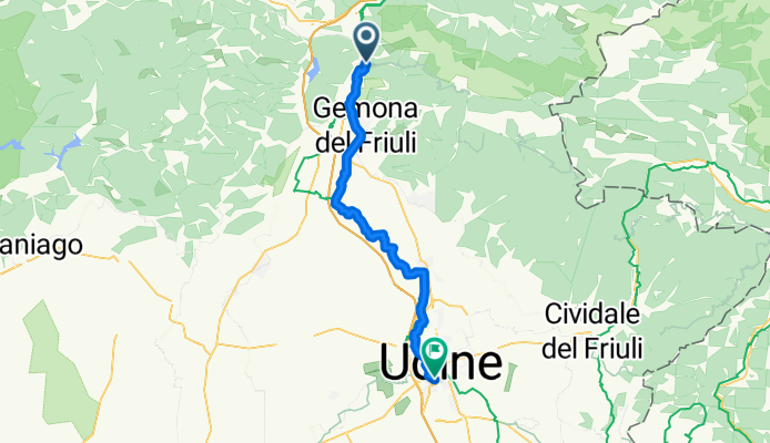 From Tarvisio to Venzone