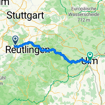 Tübingen to Ulm via Blaubeuren