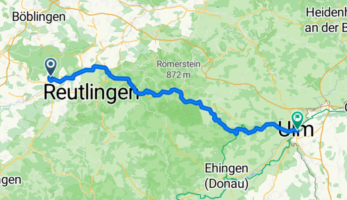 Tübingen to Ulm via Blaubeuren
