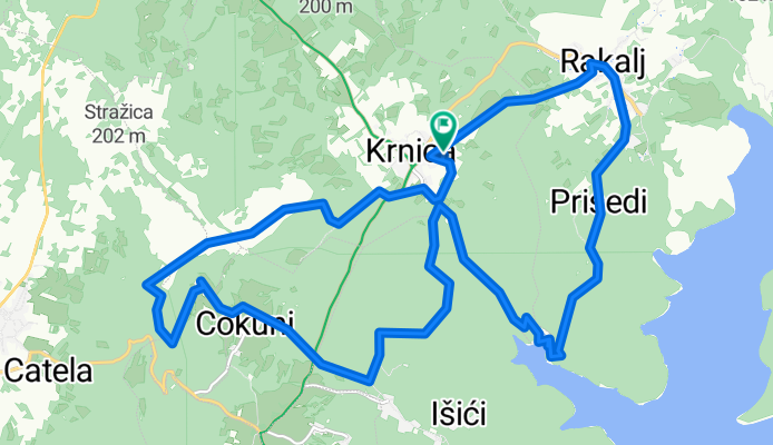 Krnica, Krnica to Krnica, Krnica