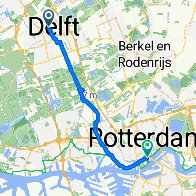 Spoorsingel, Delft to Houtlaan, Rotterdam