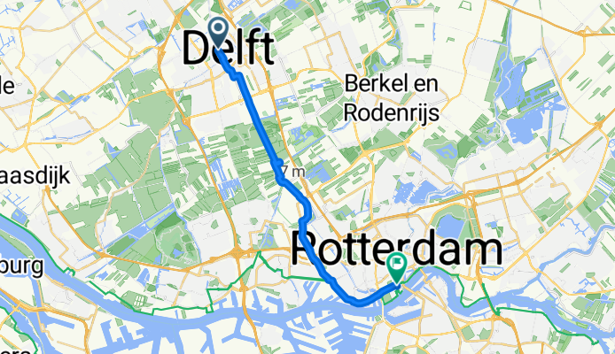 Spoorsingel, Delft to Houtlaan, Rotterdam