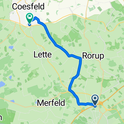 Leuster Weg nach Dülmener Straße