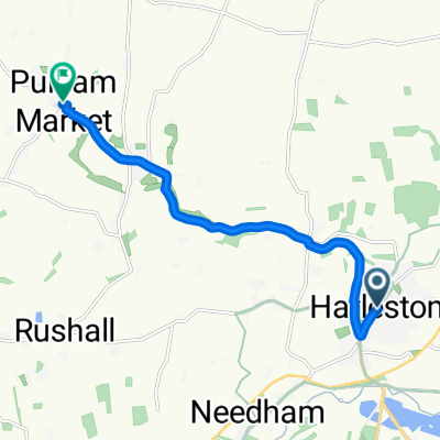 The Thoroughfare, Harleston to The Green, Diss