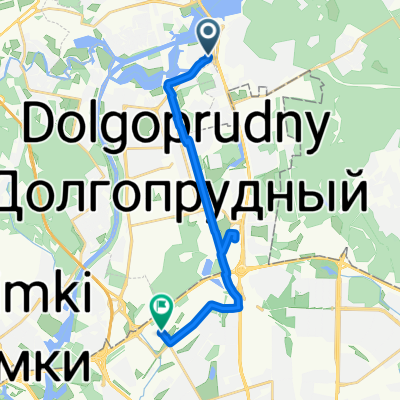 Старое Дмитровское шоссе, Долгопрудный до Ижорская улица, Москва