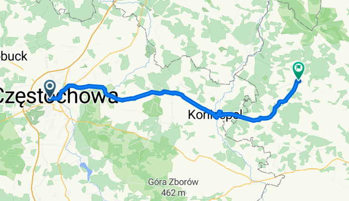 Klasztorna do Wiśniowa