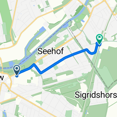 Lichterfelder Allee, Teltow nach Steglitz-Zehlendorf, Berlin