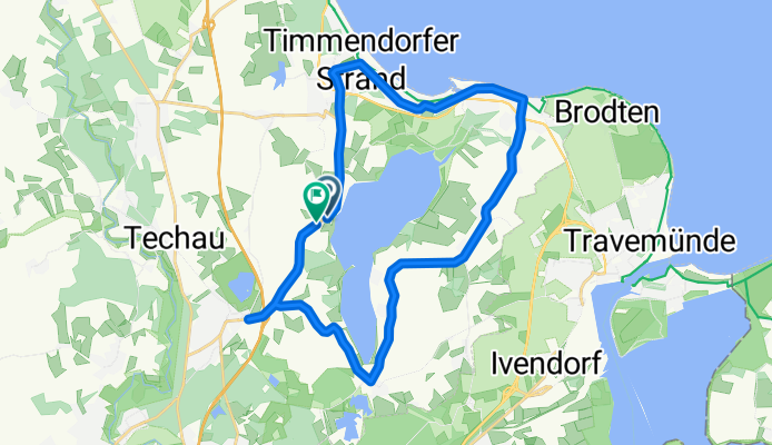 Hemmelsdorf Alte Landstraße - Timmendorfer Strand nach Hemmelsdorf Alte Landstraße - Timmendorfer Strand