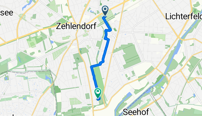 Mörchinger Straße, Berlin nach Am Rehwechsel, Berlin