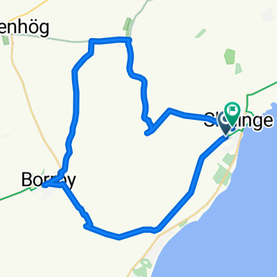 Borrbyvägen, Skillinge to Borrbyvägen, Skillinge