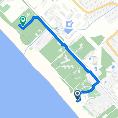 Пионерский проспект, Анапа до Пионерский проспект, Анапа