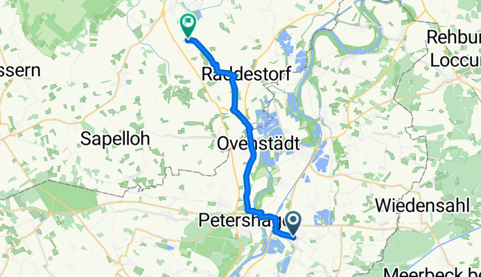 Route nach Höfen, Uchte