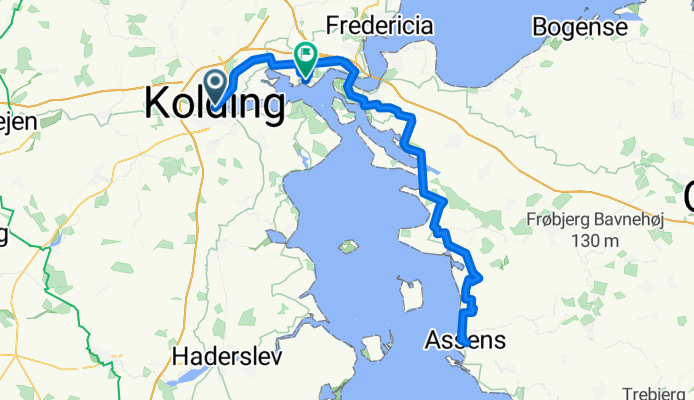 Von Kolding bis Fredericia