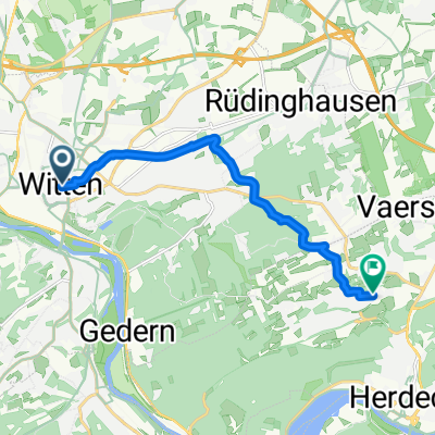 Steinstraße nach Kirchender Dorfweg