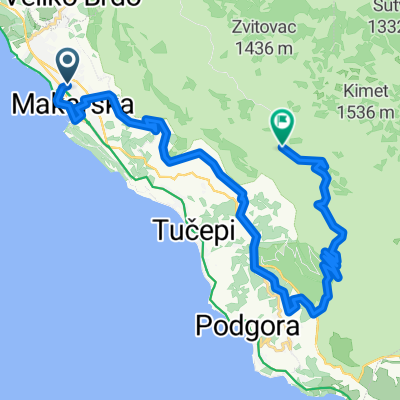 Makarska - Skywalk Biokovo