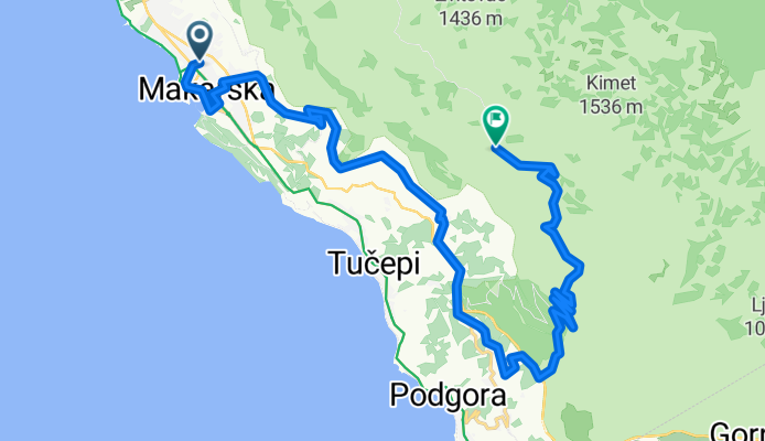 Makarska - Skywalk Biokovo