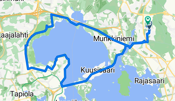Moderate route