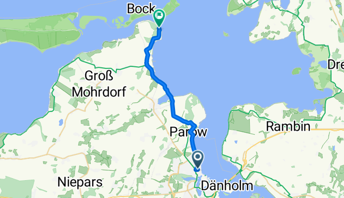 Hagemeisterstraße, Stralsund nach Am Hafen, Klausdorf