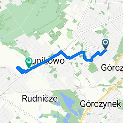 Promienista, Poznań do Cmentarna, Poznań