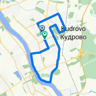 От Искровский проспект до Искровский проспект 22А