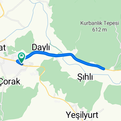 Aşık Mahsuni Caddesi to Aşık Mahsuni Caddesi