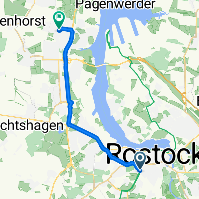 Am Vögenteich, Rostock nach Schleswiger Straße, Rostock