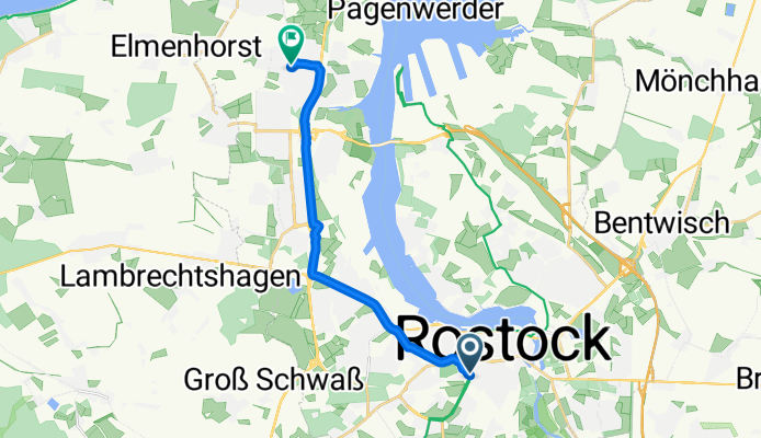 Am Vögenteich, Rostock nach Schleswiger Straße, Rostock