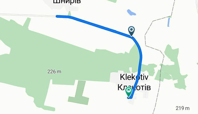 Recovered Route