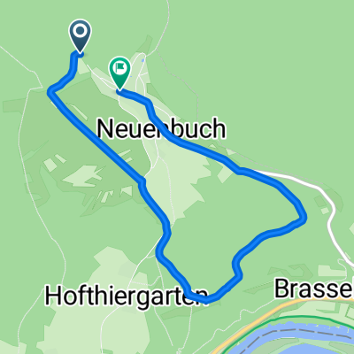 Ruheforst Runde ohne S-Kurve