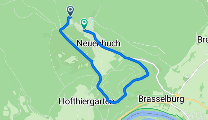 Ruheforst Runde ohne S-Kurve