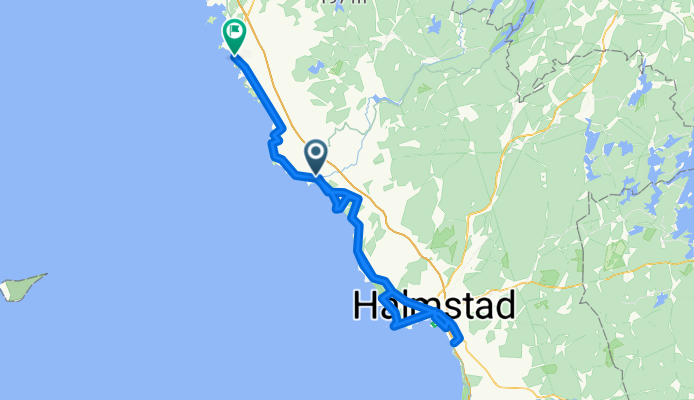 Von Halmstad bis Falkenberg