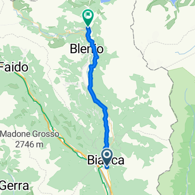 Via Stazione 8, Biasca nach Oltéra 3, Blenio