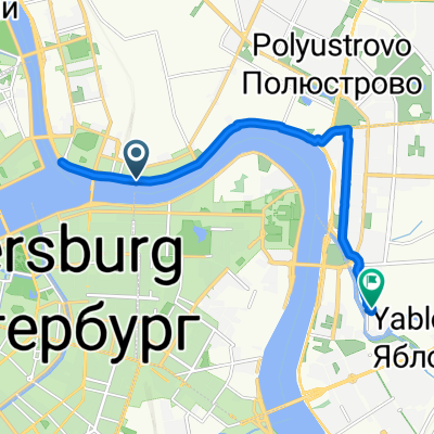 Arsenalnaya embankment, Saint Petersburg to Магнитогорская улица, Saint Petersburg