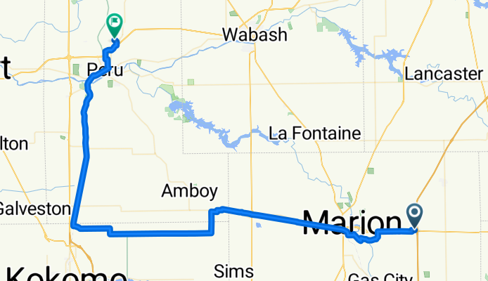 E N 00 S, Marion to N SR-19, Peru