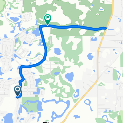 Garden Walk Loop to Pleasant Plains Parkway