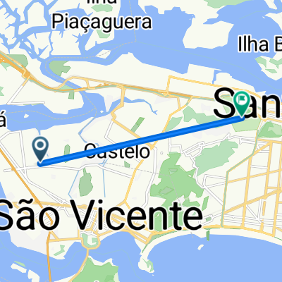 De Praça Nossa Senhora Aparecida a Rua São Clóvis