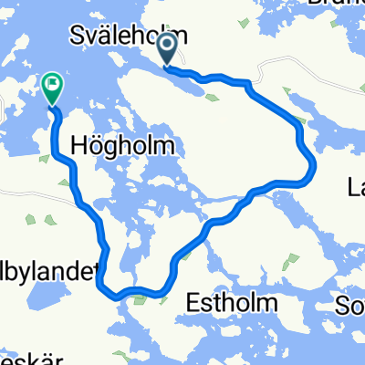 Pyhän Olavin Merireitti, Kökar to Pyhän Olavin Merireitti, Kökar