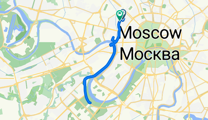 Тишинская площадь, Москва до Большая Грузинская улица, Москва