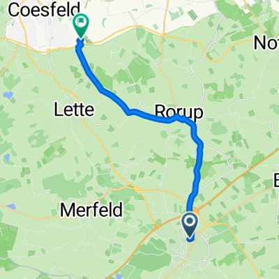 Larhüser Weg nach Fietzengarten Coesfeld
