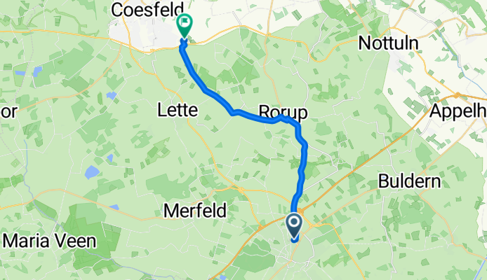 Larhüser Weg nach Fietzengarten Coesfeld