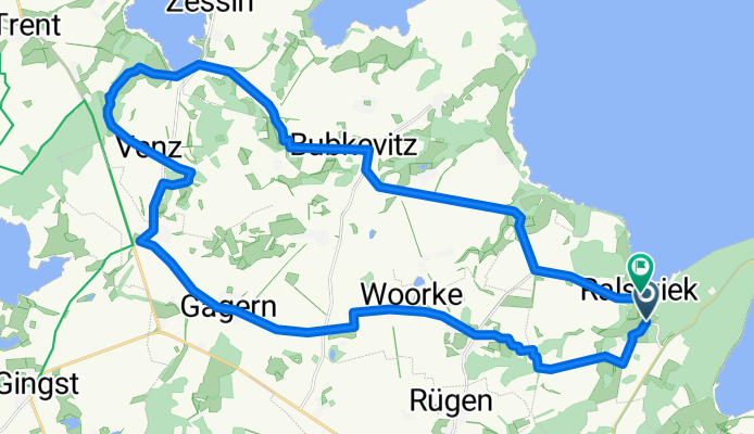 Route in Ralswiek