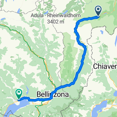 Splugen, Mesocco, Locarno