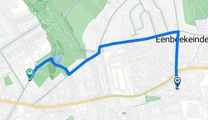 Panhuisstraat, Destelbergen naar Adolf Baeyensstraat, Gent