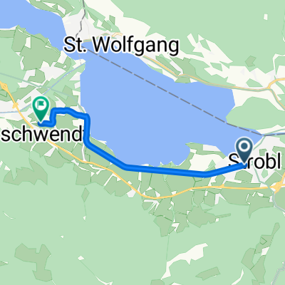 Route in Strobl