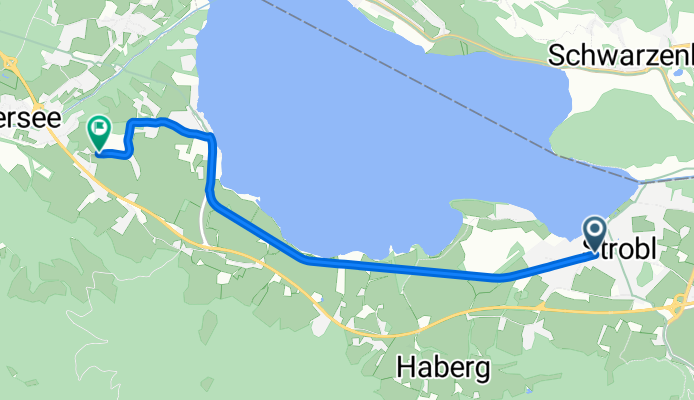 Route in Strobl